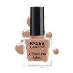 Buy FACES CANADA Ultime Pro Splash Nail Enamel - Latte 125 (8ml) | Quick Drying | Glossy Finish | Long Lasting | No Chip Formula | High Shine Nail Polish For Women | No Harmful Chemicals - Purplle