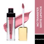 Buy Faces Canada No Transfer Matte Liquid Lip Color | Mask Proof | Transfer Proof | Lasts All Day |Enriched with Chamomile Oil | Highly Pigmented | One Stroke Color | Shade - Streakster 3.5 ml - Purplle