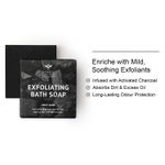 Buy Bombay Shaving Company Deep Cleansing Charcoal Bath Soap (125g) | Removes dirt and impuritities with Anti-Pollution Effect - Purplle