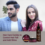 Buy Bombay Shaving Company Onion & Egg Hair Mask and Castor Hair Oil Combo For Men & Women (Set of 2) | Anti Hair Fall Hair Care Treatment 300 gm - Purplle