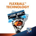 Buy Gillette Fusion Proglide FlexBall Manual Shaving Razor Blades (Cartridge) 2s Pack - Purplle