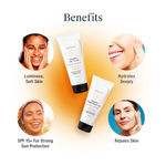 Buy Arata Vitamin CA Protection Combo With Vitamin C Day Cream (50 ML) & Vitamin C Night Repair Gel (50 ML) | With SPF 15+ | Infused With Hyaluronic Acid, Apple, Pomegranate & Cucumber | All Skin Types | All-Natural, Non-Toxic - Purplle