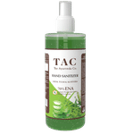 Buy TAC - The Ayurveda Co. Instant Hand Sanitizer 500ml with 70% Ethyl Alcohol, Neem, Tulsi & Aloe Vera Extracts with Glycerine (500ml) - Purplle