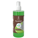 Buy Khadi Essentials Pure&Safe Sanitizer 5 Liter Combo Instant Hand Sanitizer Liquid Spray with Refill Pack 70% Ethyl Alcohol, Neem, Tulsi & Aloe Vera Extracts with Glycerine (5ltr Bottle + 500mL Spray) - Purplle