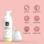 Buy Pee Safe Natural Menstrual Cup Foam Wash (50 Ml) - Purplle