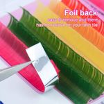 Buy NAGARAKU 16rows macaron 8 Colors Rainbow Colored Eyelash Extension Faux Mink color eyelashes colorful eyelash (RCE-10mm/0.10C) - Purplle