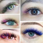 Buy NAGARAKU 16rows macaron 8 Colors Rainbow Colored Eyelash Extension Faux Mink color eyelashes colorful eyelash (RCE-10mm/0.10C) - Purplle