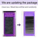 Buy NAGARAKU Eyelash Extensions Individual Lashes Premium Classic Matte Black Faux Mink 16 Rows Natural Professional Beauty Salon Supplies (BME-0.05mm/9mm J) - Purplle