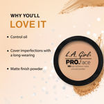 Buy L.A. Girl HD Pro Face Pressed Powder-Buff 7 g - Purplle