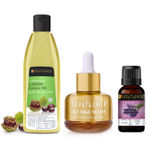 Buy Soulflower Dry Patch Care Monthly Regime, for cleansed, moisturized & hydrated skin 3 Pcs - Purplle