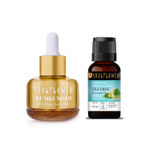 Buy Soulflower Kumkumadi Elixir & Tea Tree Essential Oil Combo Combo of 2 - Purplle