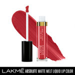 Buy Lakme Absolute Matte Melt Liquid Lip Color, Coral Reef, 6 ml - Purplle