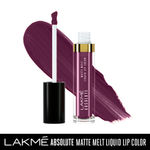 Buy Lakme Absolute Matte Melt Liquid Lip Color, Mulberry Feast, 6 ml - Purplle