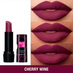 Buy Elle 18 Color Pop Matte Lip Color, W11, Cherry Wine, 4.3 g - Purplle