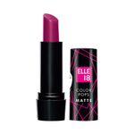 Buy Elle 18 Color Pop Matte Lip Color, W13, Grape Riot, 4.3 g - Purplle