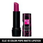 Buy Elle 18 Color Pop Matte Lip Color, W13, Grape Riot, 4.3 g - Purplle