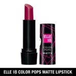 Buy Elle 18 Color Pop Matte Lip Color, W14, Berry Tea, 4.3 g - Purplle