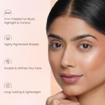 Buy Swiss Beauty Blusher and Highlighter Kit 5(18 gm) - Purplle