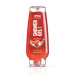 Buy Vasu Naturals 3 in 1 Strawberry Blast Shower Gel For Hair Face And Body 250 ml - Purplle