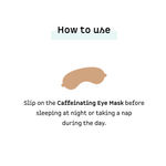 Buy mCaffeine Mulberry Silk Caffeinating Sleeping Eye Mask | Breathable, Lightweight & Ultra-Comfortable | Gender Neutral & Travel Friendly | Made of Pure Mulberry Silk 1 Pc - Purplle