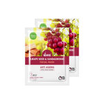 Buy VCare Grape Seed & Sandalwood Anti Ageing Sheet Mask, 30 ml - (Pack of 2) - Purplle