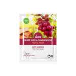 Buy VCare Grape Seed & Sandalwood Anti Ageing Sheet Mask, 30 ml - (Pack of 2) - Purplle