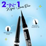 Buy Blue Heaven Intense Duo Eye Kajal + Liner β Black - Combo of 2 - Purplle