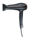 Buy Beurer HC 80 2200 watt hair dryer Easy drying and styling with 3 heat ,2 Blower settings and Detachable Slim professional nozzle| Volume diffuser| 3 Years Warranty - Purplle