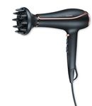 Buy Beurer HC 80 2200 watt hair dryer Easy drying and styling with 3 heat ,2 Blower settings and Detachable Slim professional nozzle| Volume diffuser| 3 Years Warranty - Purplle