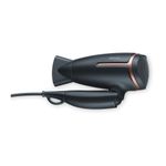 Buy Beurer HC 25 Travel Hair Dryer 3 years Warranty 1600 Watts, Black - Purplle