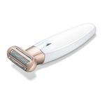 Buy Beurer HL 35 lady shaver with Flexible shaver head suitable for wet and dry shaving with integrated trimmer| Hypoallergenic shaving foil prevents skin irritation| Battery-powered | 3 years Warranty - Purplle