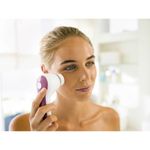 Buy Beurer FC 65 Pureo Deep Clear facial brush with 2 function levels vibrating and pulsating | 3 speed settings | Battery-powered | Blue LED light | 3 Years Warranty - Purplle
