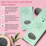 Buy The Face Shop Jeju Volcanic Lava Fresh Nose Strips, nose patches to remove blackheads & whiteheads 7 pieces - Purplle