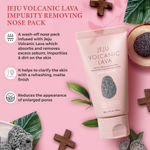 Buy The Face Shop Jeju Volcanic Lava Impurity Removing Nose Pack, nose clay mask to remove blackheads & whiteheads instantly 50g - Purplle