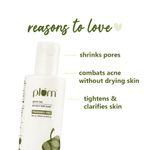 Buy Plum Green Tea Fragrance-Free Toner | Green Tea Toner for Oily, Acne Prone Skin | Shrinks & Tightens Pores | Alcohol Free | 200 ml - Purplle