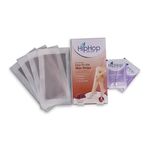Buy HipHop Skincare Body Wax Strips with  Chocolate for Normal to Sensitive Skin, For Instant Hair Removal (Hands, Legs, Back, Stomach) with Cleansing Wipes (8 Strips) - Purplle