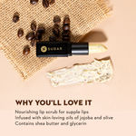 Buy SUGAR Cosmetics Coffee Culture Lip Scrub with Coffee Extracts Nourishes, Soothes and Heals Flaky and Dry Lips Enriched with Olive, Jojoba & Almond Oil - 3.5 g - Purplle