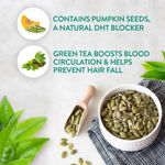 Buy PLIX Plant Based DHT Blocker 60 Capsules for Men & Women (Pack of 1), Stimulates Follicles & Helps with Hairfall (With Stinging Nettle, Pumpkin Seed, Green Tea & Biotin) - Purplle