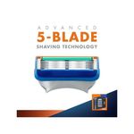 Buy Gillettte Fusion Razor + 4 Catridges + Travel Case Pack - Purplle