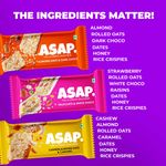 Buy ASAP Energy Bars - 18 Bars, Healthy Granola Bars (Dark Choco Almond, Fruits & White Choco, Cashew Caramel) - Chewy Snack Bars (35 g Each) - Purplle