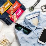 Buy ASAP Energy Bars - 18 Bars, Healthy Granola Bars (Dark Choco Almond, Fruits & White Choco, Cashew Caramel) - Chewy Snack Bars (35 g Each) - Purplle