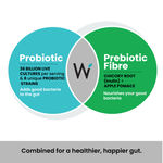Buy Wellbeing Nutrition Daily Probiotic + Prebiotic| Plant Based |36 Billion CFU, 6 Strains for Men & Women - 126 Tablets (Pack of 6) - Purplle