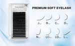 Buy NAGARAKU Eyelash Extensions Individual Lashes 0.12mm N curl 7-15mm Mix Tray Classic Mega Volume Matte Black Soft Natural 16 rows (MIX-0.12 N) - Purplle