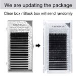 Buy NAGARAKU Eyelash Extensions Individual Lashes 0.12mm N curl 7-15mm Mix Tray Classic Mega Volume Matte Black Soft Natural 16 rows (MIX-0.12 N) - Purplle