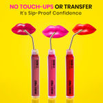 Buy NY Bae Smudge Proof Liquid Lipstick | Long Lasting | Super Pigmented | Pink Lipstick | Matte Finish - Peach Sorbet 06 (2.5 ml) - Purplle