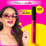 Buy NY Bae Smudge Proof Liquid Lipstick | Long Lasting | Super Pigmented | Pink Lipstick | Matte Finish - Peach Sorbet 06 (2.5 ml) - Purplle