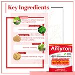 Buy AIMIL Amyron Multivitamins Tablet for Men & Women with 34 Ingredients for All Age| Reduce Tiredness & Fatigue | Improves Haemoglobin Level - 30 Tablets (Pack of 4) - Purplle
