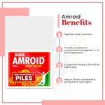 Buy AIMIL Amroid Ayurveda Tablets Poly Herbs Healthcare Medicine for Piles Vegetarian, 30 Tablets (Pack of 1) - Purplle