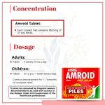 Buy AIMIL Amroid Ayurveda Tablets Poly Herbs Healthcare Medicine for Piles Vegetarian, 30 Tablets (Pack of 1) - Purplle