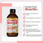 Buy AIMIL Amydio Forte Syrup for Diarrhoea & Dysentery| Energizes body by replenishing electrolyte to prevent dehydration|100 ML (Pack of 4) - Purplle
